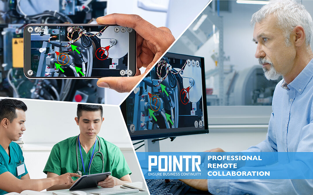 POINTR for hospitals for maintenance of medical equipment!